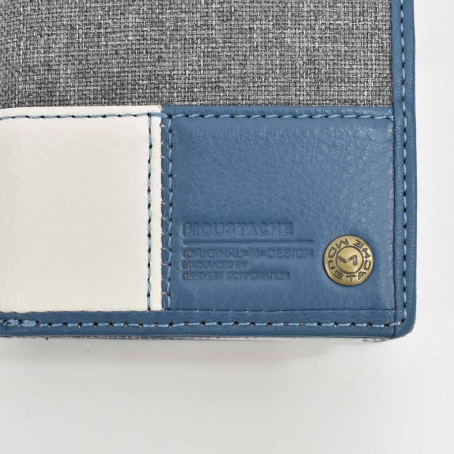 ムスタッシュ２つ折り財布　縦型 楽天市場】moustache 財布 ミドルウォレット ムスタッシュ 二