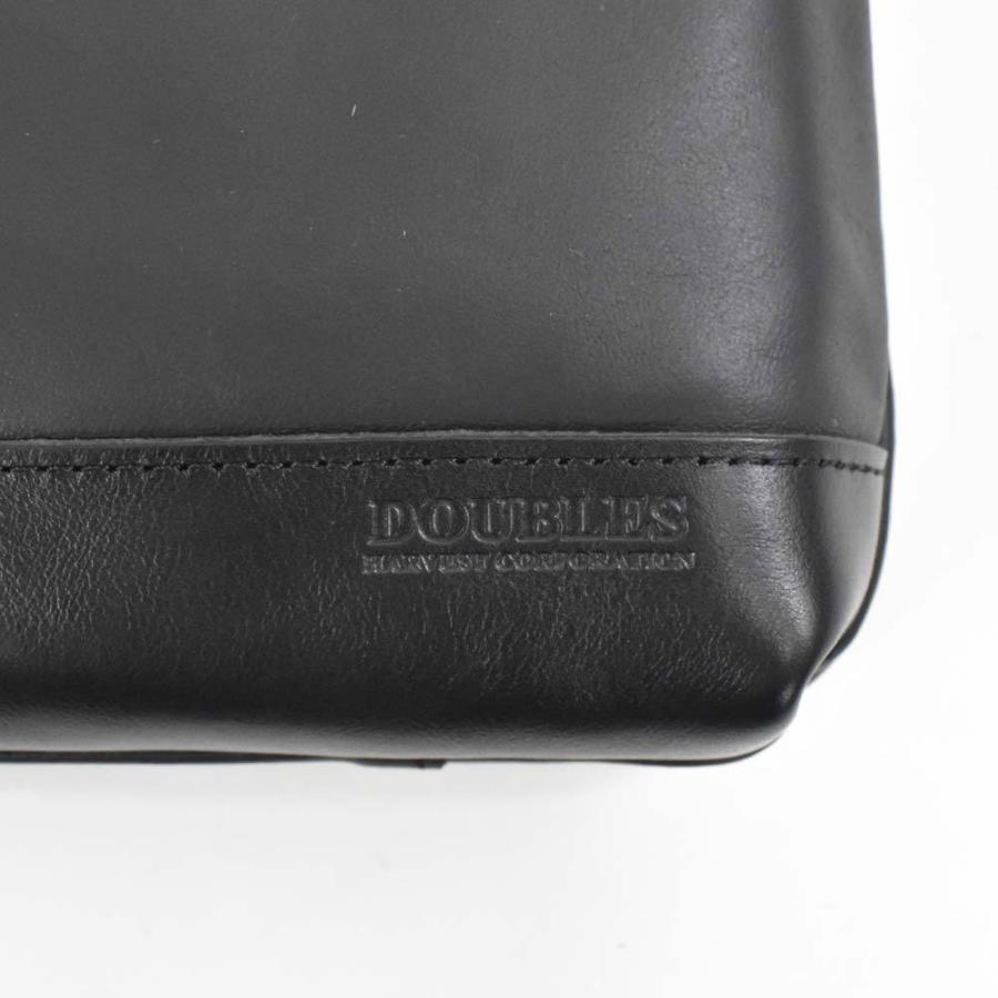 MOUSTACHE DOUBLES ダブルス ショルダーバッグ 本革 B5 薄い 薄 MOUSTACHE DOUBLES ダブルス ショルダーバッグ 本革 B5 薄い 薄