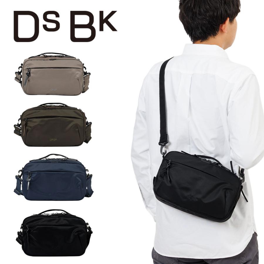 DSBK ミニショルダーバッグ スクエア 小さめ コンパクト メンズ 高密度ナイロンツイル ダントツ撥水加工 斜めがけ 斜め掛け ブランド かっこいい 撥水 人気 おしゃれ 大人 40代 50代 60代 JXF-3435 DSBK ショルダーバッグ スクエア コンパクト メンズ 高密度ナイロン