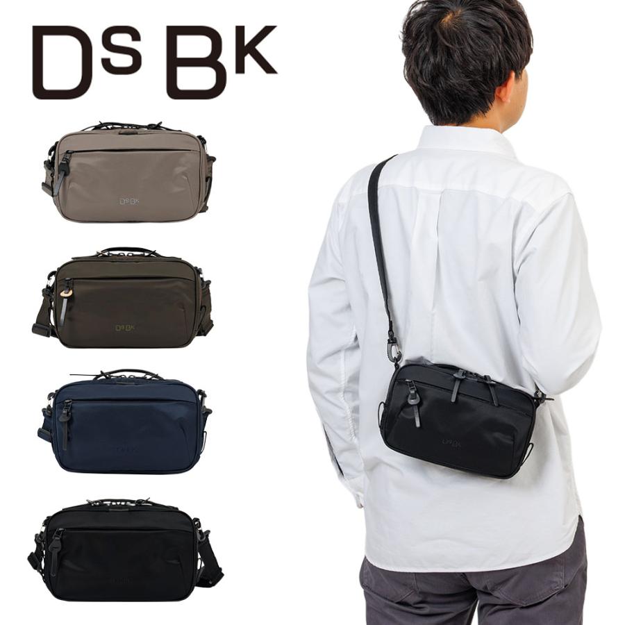 DSBK ミニショルダーバッグ スクエア 小さめ コンパクト メンズ 高密度