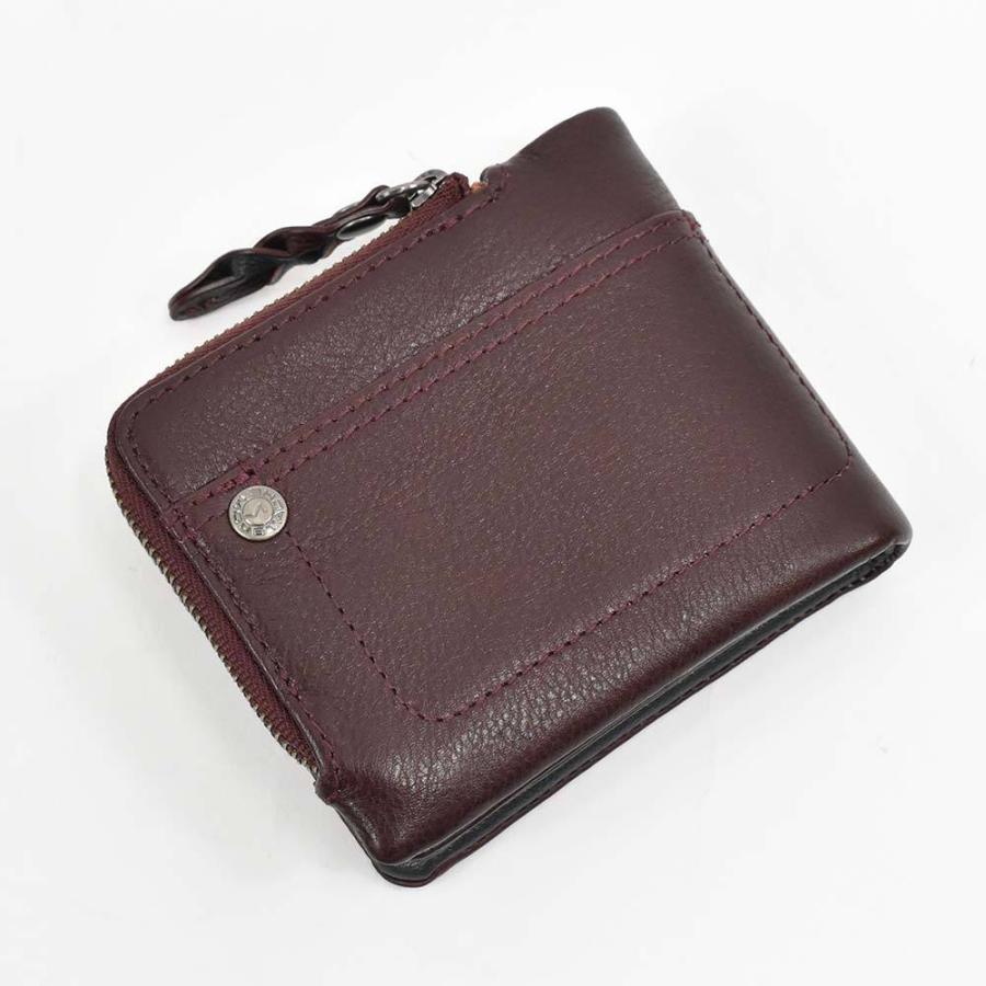 MOUSTACHE（ムスタッシュ） 財布 二つ折り メンズ レディース 本革 二