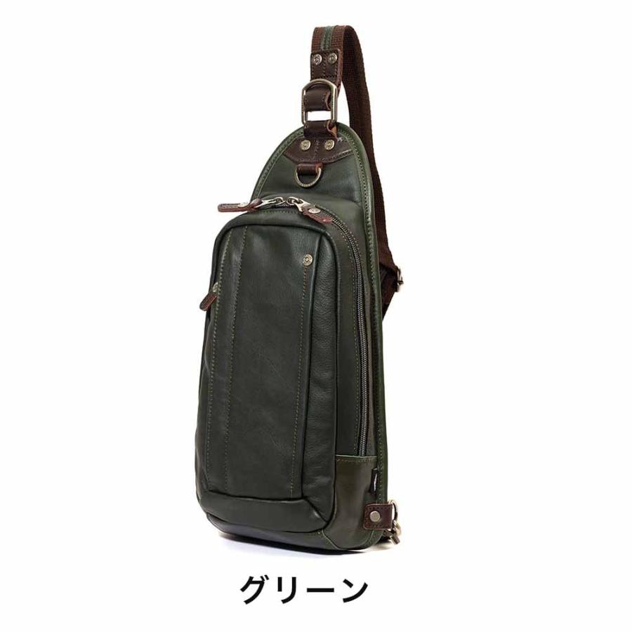 DOUBLES ダブルス ボディバッグ メンズ レディース 本革 革 DOUBLES ダブルス ボディバッグ メンズ レディース 本革 革
