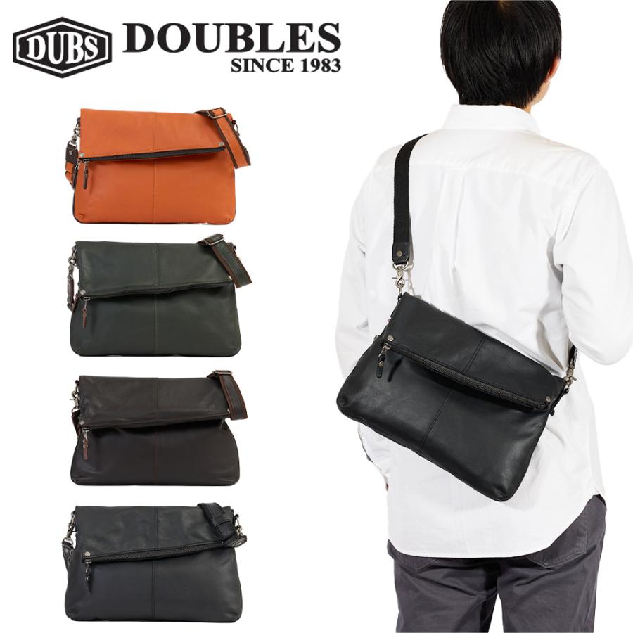 DOUBLES（ダブルス） ショルダーバッグ バッグ メンズ レディース 本革