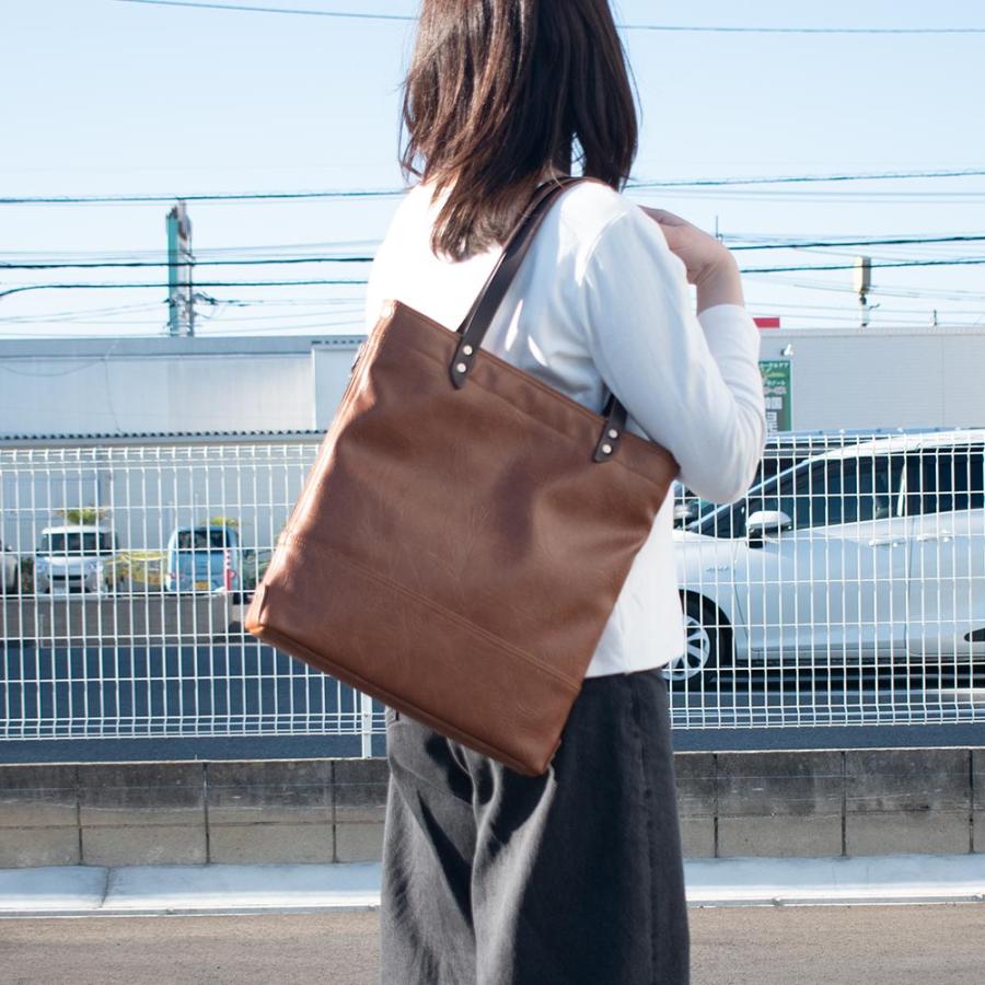 MOUSTACHE（ムスタッシュ） トートバッグ 縦型 メンズ レディース