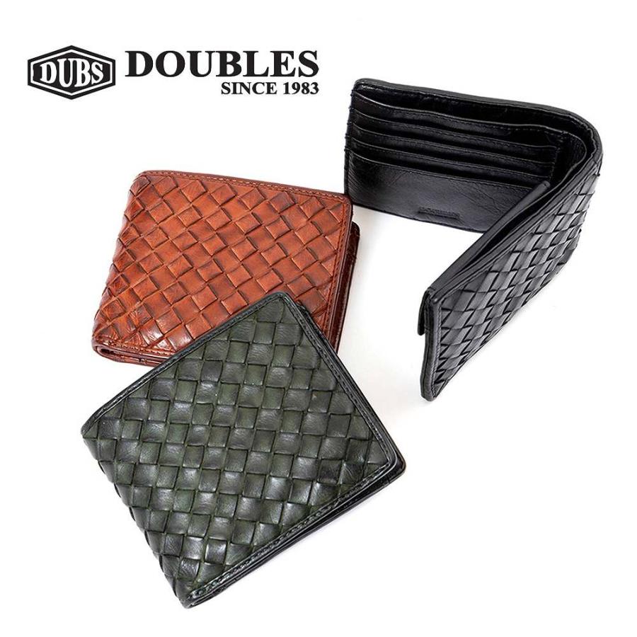 天皇財布　二つ折り DOUBLES（ダブルス） 財布 二つ折り 本革 革 メンズ レディース 二
