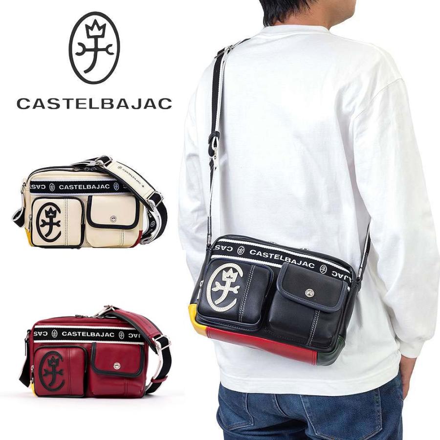 【白】カステルバジャック ドミネ ショルダーバッグ CASTELBAJAC カステルバジャック バッグ ショルダーバッグ