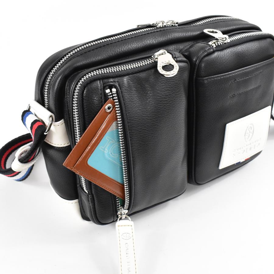 カステルバジャック ショルダーバッグ バッグ CASTELBAJAC ローレン メンズ レディース ショルダーバック ボディバッグ 合皮 斜めがけ 斜め掛け ブランド 軽量 かっこいい おしゃれ 人気 小さめ プレゼント おすすめ 037101 CASTELBAJAC（カステルバジャック） ショルダーバッグ バッグ ローレン