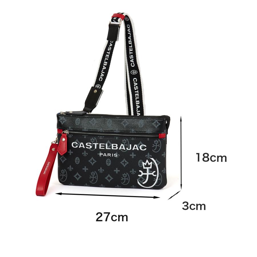 CASTELBAJAC カステルバジャック ショルダーバッグ サコッシュ CASTELBAJAC カステルバジャック ショルダーバッグ サコッシュ