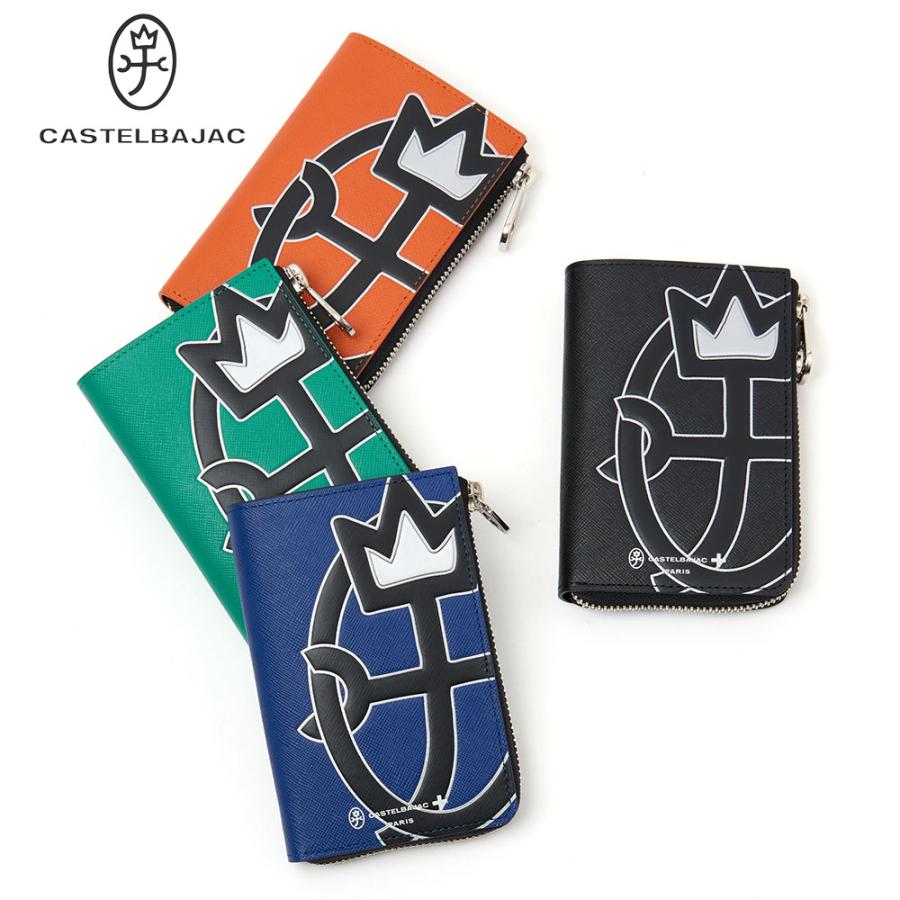 CASTELBAJAC（カステルバジャック） 財布 二つ折り ミドルウォレット