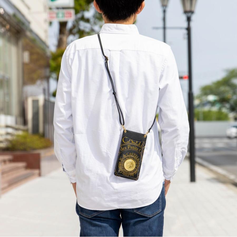 CASTELBAJAC カステルバジャック スマホショルダー スマホポーチ 