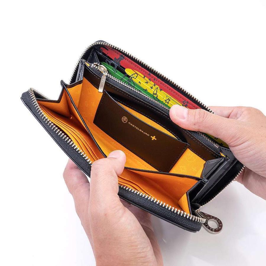 CASTELBAJAC（カステルバジャック） 財布 長財布 ラウンドファスナー