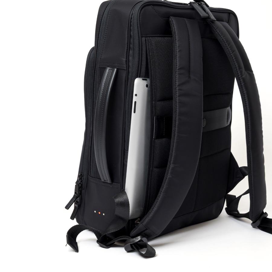 【美品】IS/IT_ビジネスバッグ・リュック2WAY/A4/エコバッグ付(黒) IS/IT イズイット ビジネスバッグ ビジネスリュック A4 2WAY