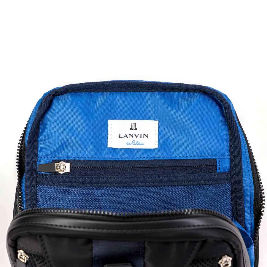 ランバン オン ブルー ボディバッグ LANVIN en Bleu ショート メンズ レディース ワンショルダーバッグ ブランド コンパクト 大人｜kaban-aiwa｜13