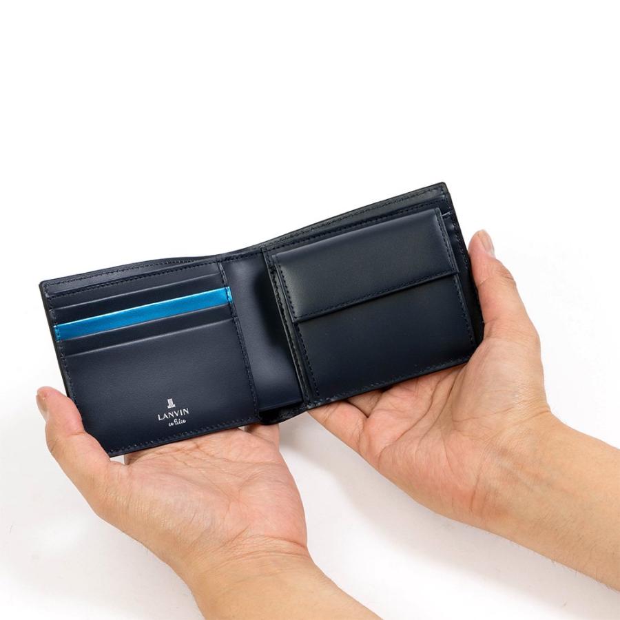 LANVIN en Bleu 二つ折り財布 ランバン オン ブルー パーシャル LANVIN en Bleu 二つ折り財布 ランバン オン ブルー パーシャル