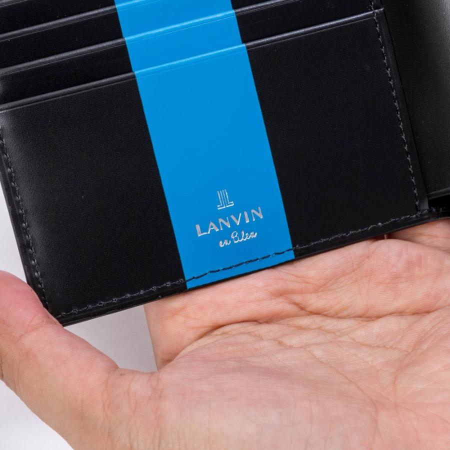 LANVIN en Bleu 二つ折り財布 ランバン オン ブルー ワグラム
