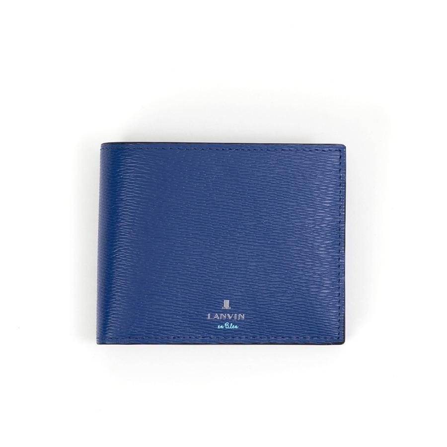 LANVIN en Bleu 二つ折り財布 ランバン オン ブルー ワグラム LANVIN en Bleu 二つ折り財布 ランバン オン ブルー ワグラム