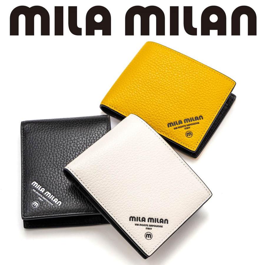 ミラ・ミラン 財布 二つ折り メンズ レディース 二つ折り財布 2つ折り財布 ブランド シンプル 人気 おすすめ mila milan ミラミラン 253624 ミラ・ミラン 財布 二つ折り メンズ レディース 二つ折り財布 2つ折り
