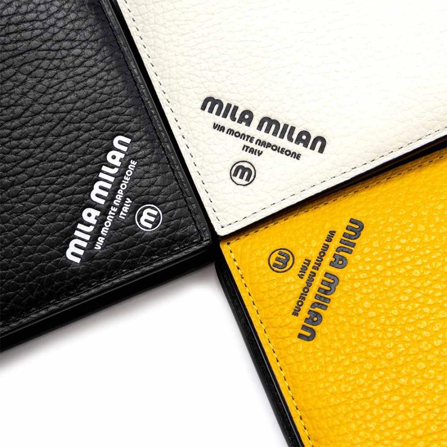 ミラ・ミラン 財布 二つ折り メンズ レディース 二つ折り財布 2