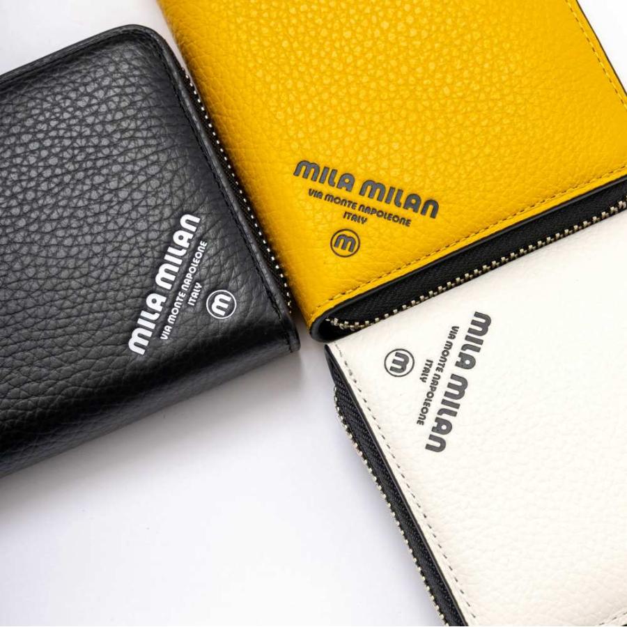 ミラ・ミラン 長財布 メンズ レディース コパー ラウンド