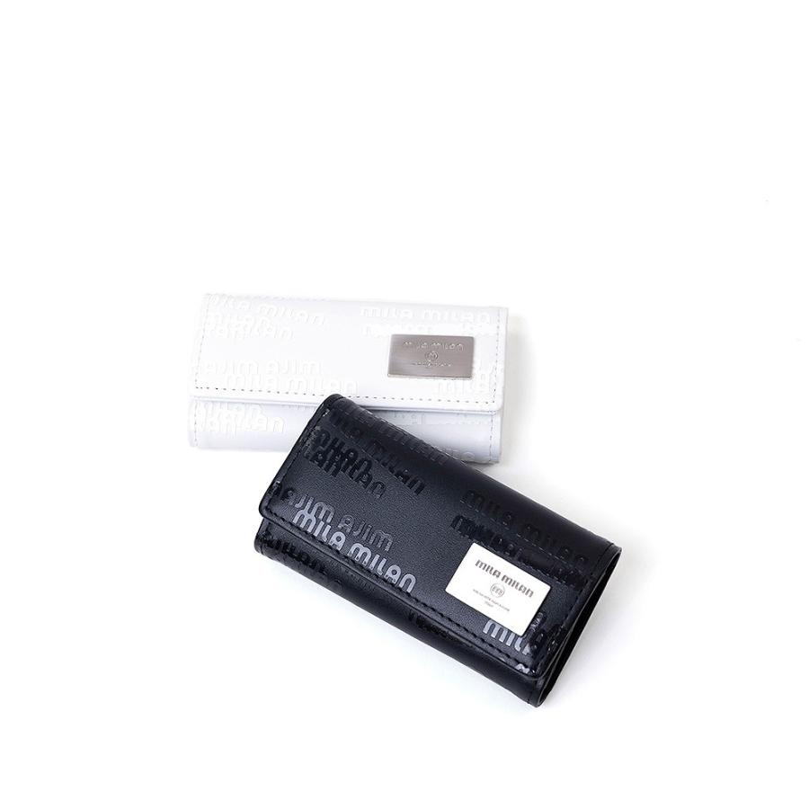 ミラ・ミラン キーケース 本革 革 レザー メンズ レディース 4連