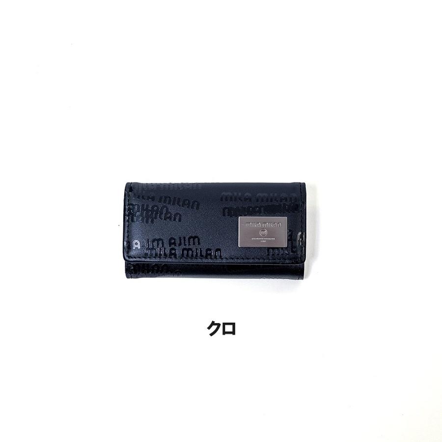 ミラ・ミラン キーケース 本革 革 レザー メンズ レディース 4連