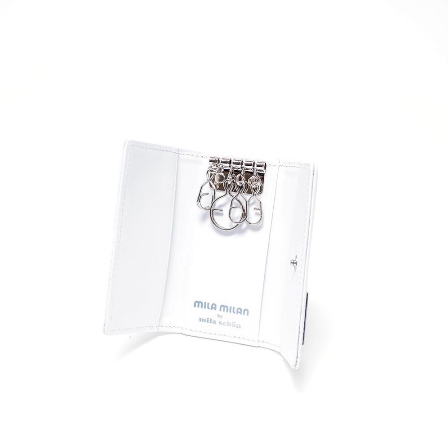 ミラ・ミラン キーケース 本革 革 レザー メンズ レディース 4連 ブランド 人気 おすすめ おしゃれ mila milan ミラミラン 257601 ミラ・ミラン キーケース 本革 革 レザー メンズ レディース 4連