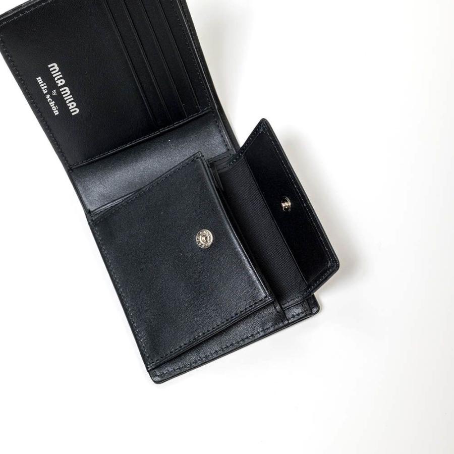 ミラ・ミラン 財布 二つ折り メンズ レディース 二つ折り財布 ブランド