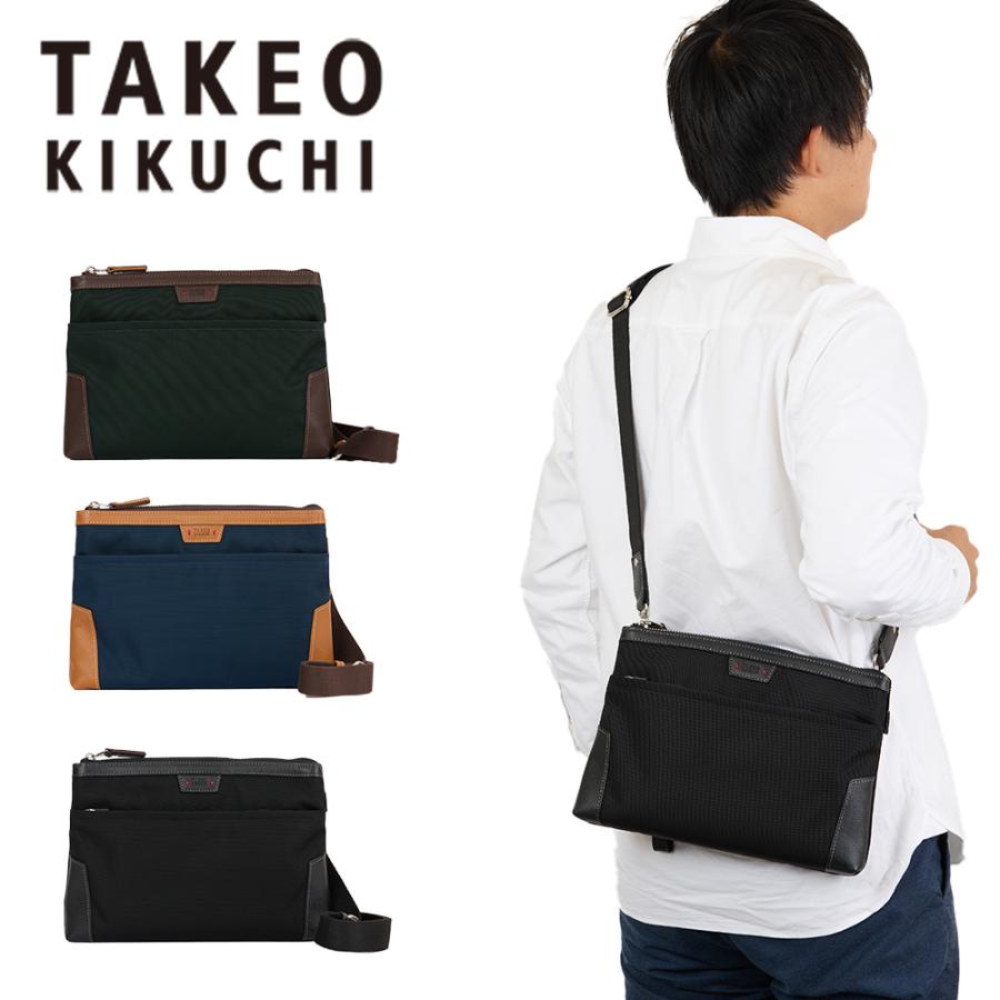 TAKEO KIKUCHI（タケオキクチ） サコッシュ ショルダーバッグ マーカス