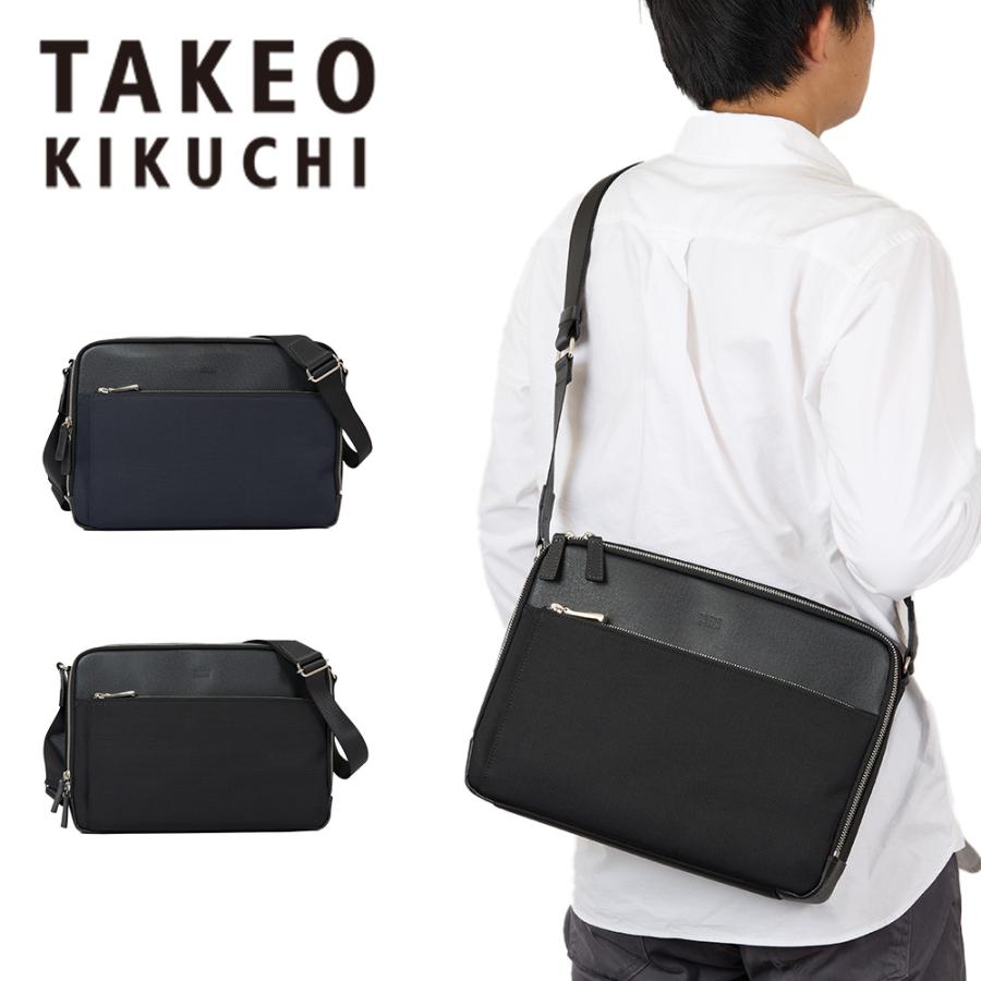 TAKEO KIKUCHI タケオキクチ ショルダーバッグ A4 ライニング TK TAKEO KIKUCHI タケオキクチ ショルダーバッグ A4 ライニング TK