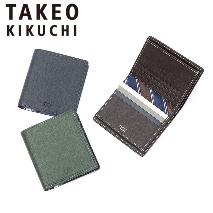 TAKEO KIKUCHI タケオキクチ 二つ折り財布 財布 クォーター 純札 TAKEO KIKUCHI タケオキクチ 二つ折り財布 財布 クォーター 純札