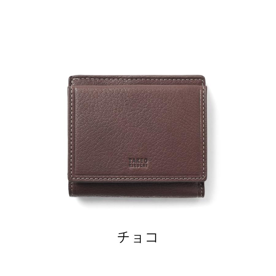 TAKEO KIKUCHI（タケオキクチ） 二つ折り財布 小銭入れ カプリーノ 2