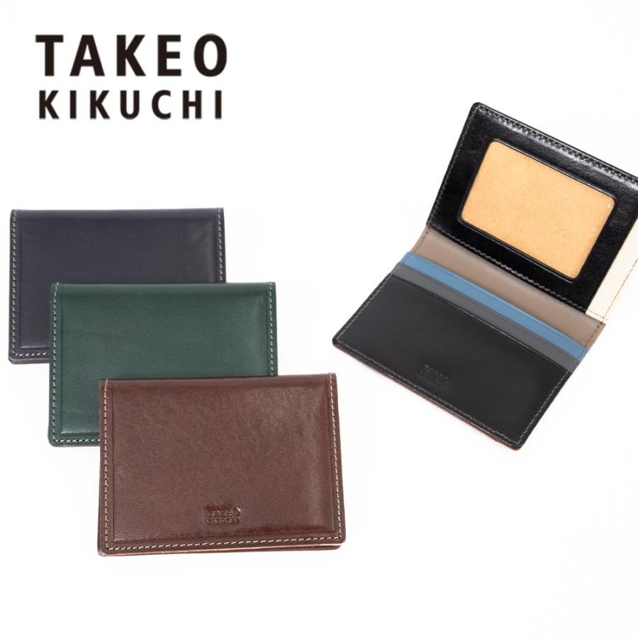 TAKEO KIKUCHI（タケオキクチ） パスケース イデア レザー メンズ