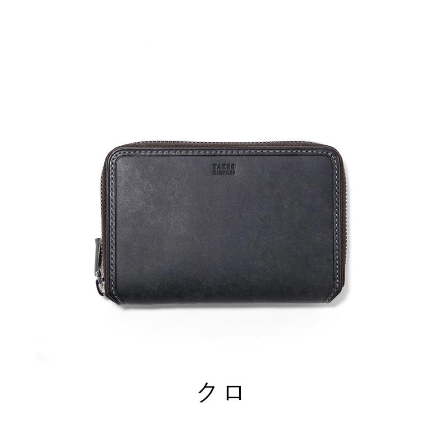 TAKEO KIKUCHI（タケオキクチ） ミドルウォレット 二つ折り財布 財布