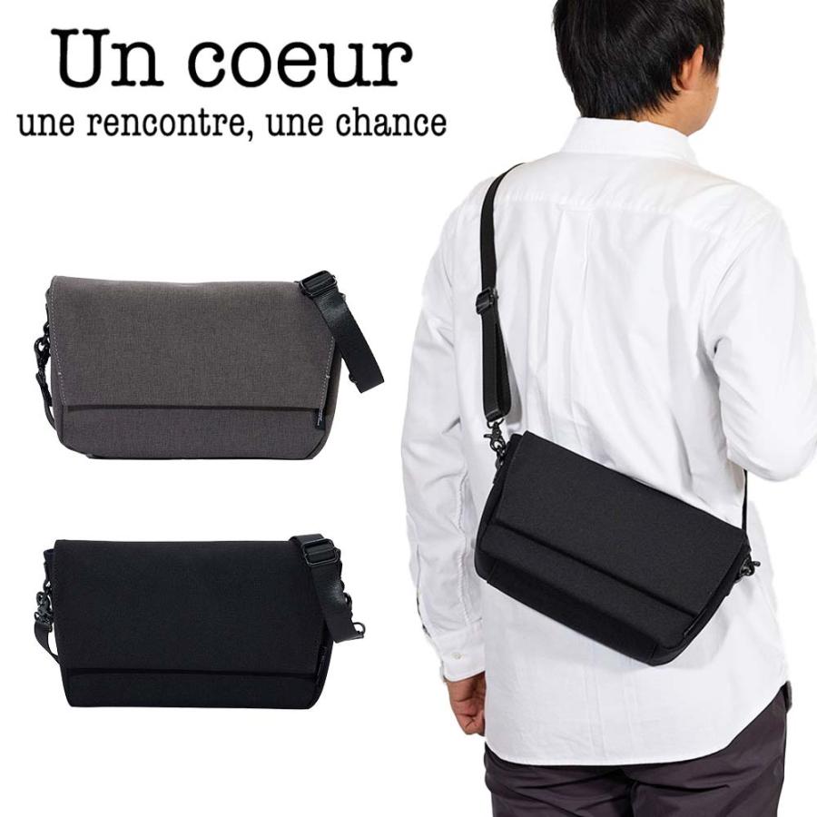 Un coeur ショルダーバッグ アンクール ショルダーバック TORO II TORO 2 メンズ レディース バッグ おしゃれ シンプル ブランド おすすめ 人気 ブラック 無地 撥水 TORO2 K902003N Un coeur（アンクール） ショルダーバッグ ショルダーバック TORO II