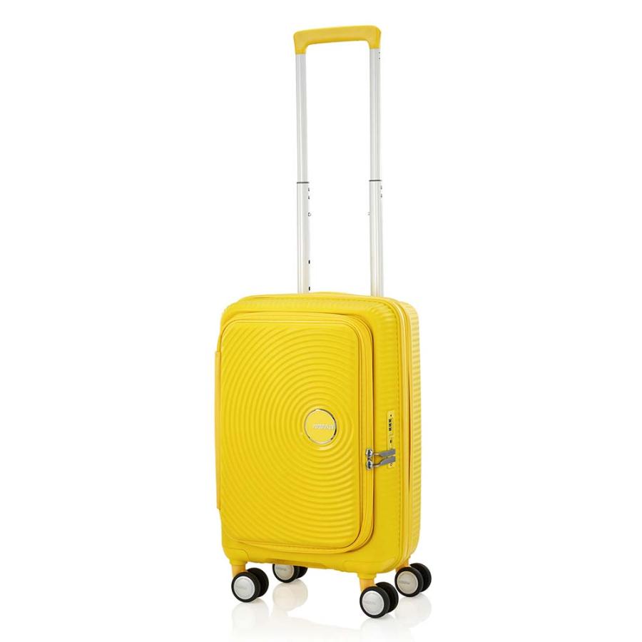 スーツケース 機内持ち込み アメリカンツーリスター Sサイズ 容量拡張 American Tourister CURIO キュリオ 33L 42L 1泊 2泊 3泊 軽量の画像
