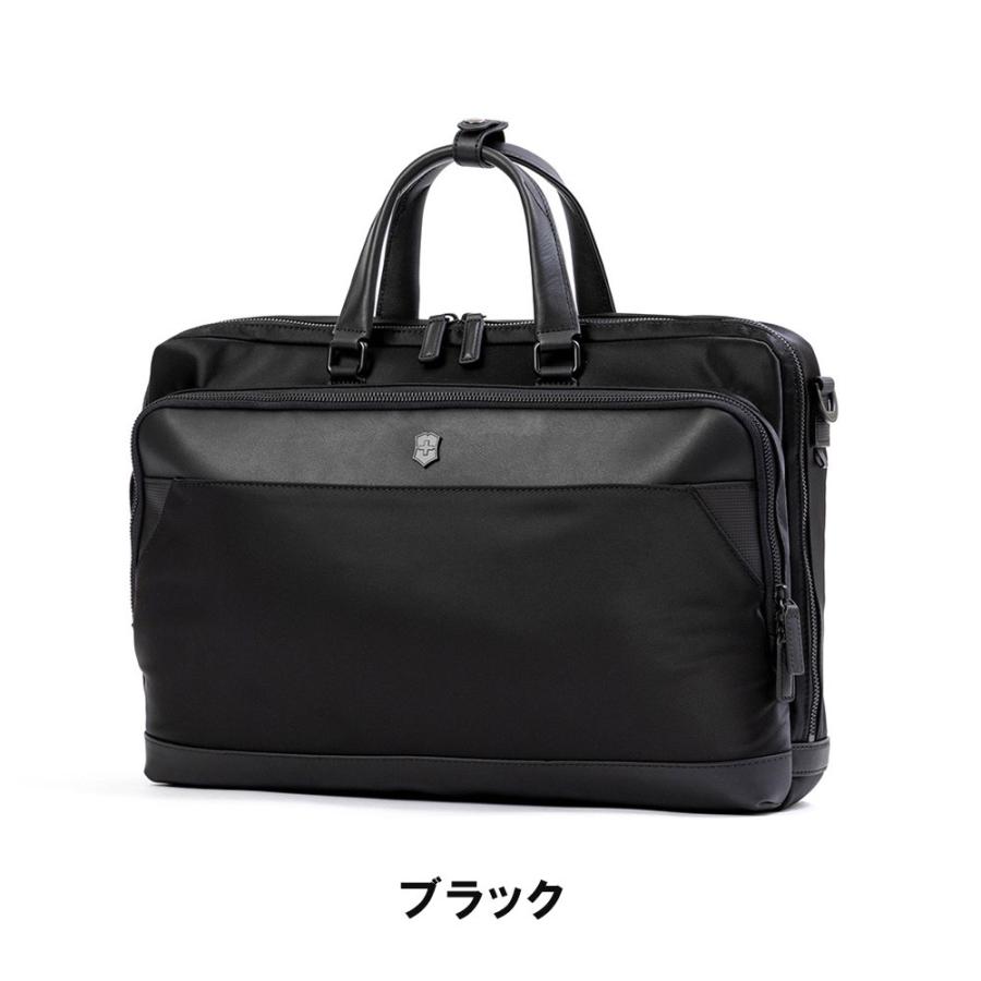 ビクトリノックス 3WAY バッグ リュック VICTORINOX B4 17L アロックス ネロ バックパック ビジネスバッグ メンズ レディース ブランド 611806｜kaban-aiwa｜02