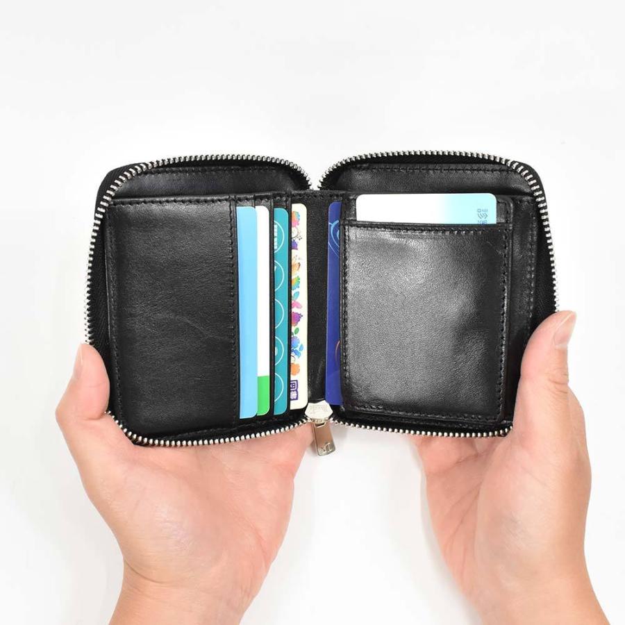 JOYA ジョヤ 財布 二つ折り ラウンドファスナー メンズ レディース 二 ...