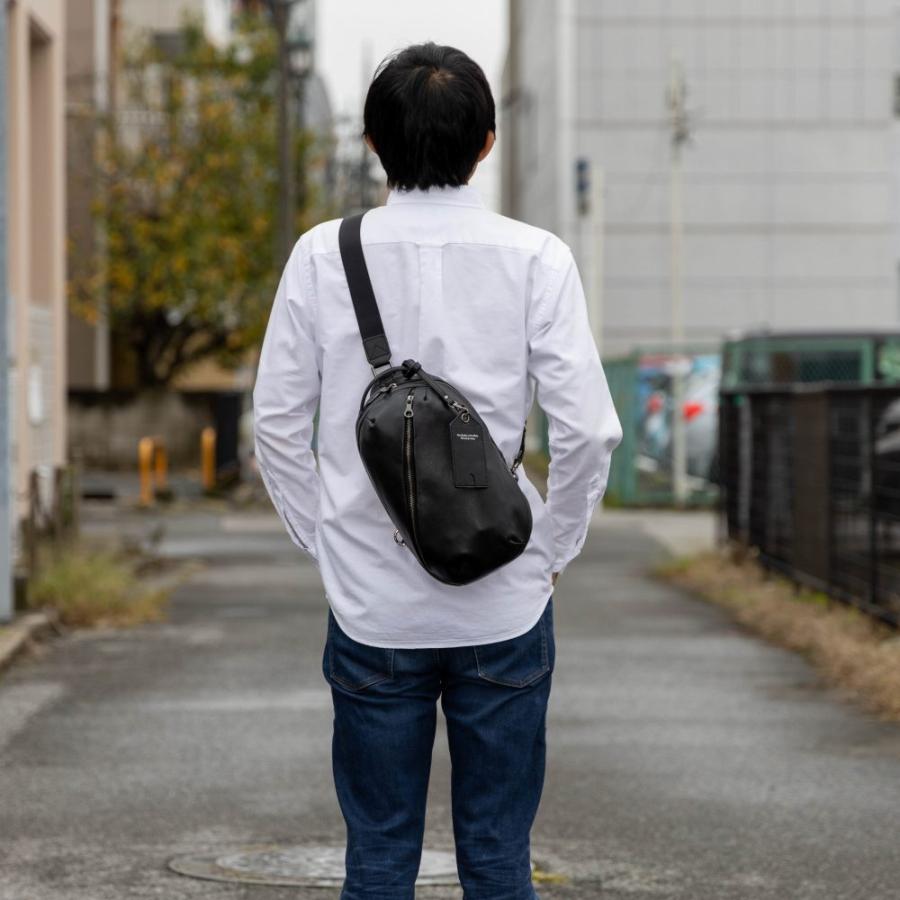 JOYA（ジョヤ） ボディバッグ 本革 防水 メンズ 大きめ 本革ボディ