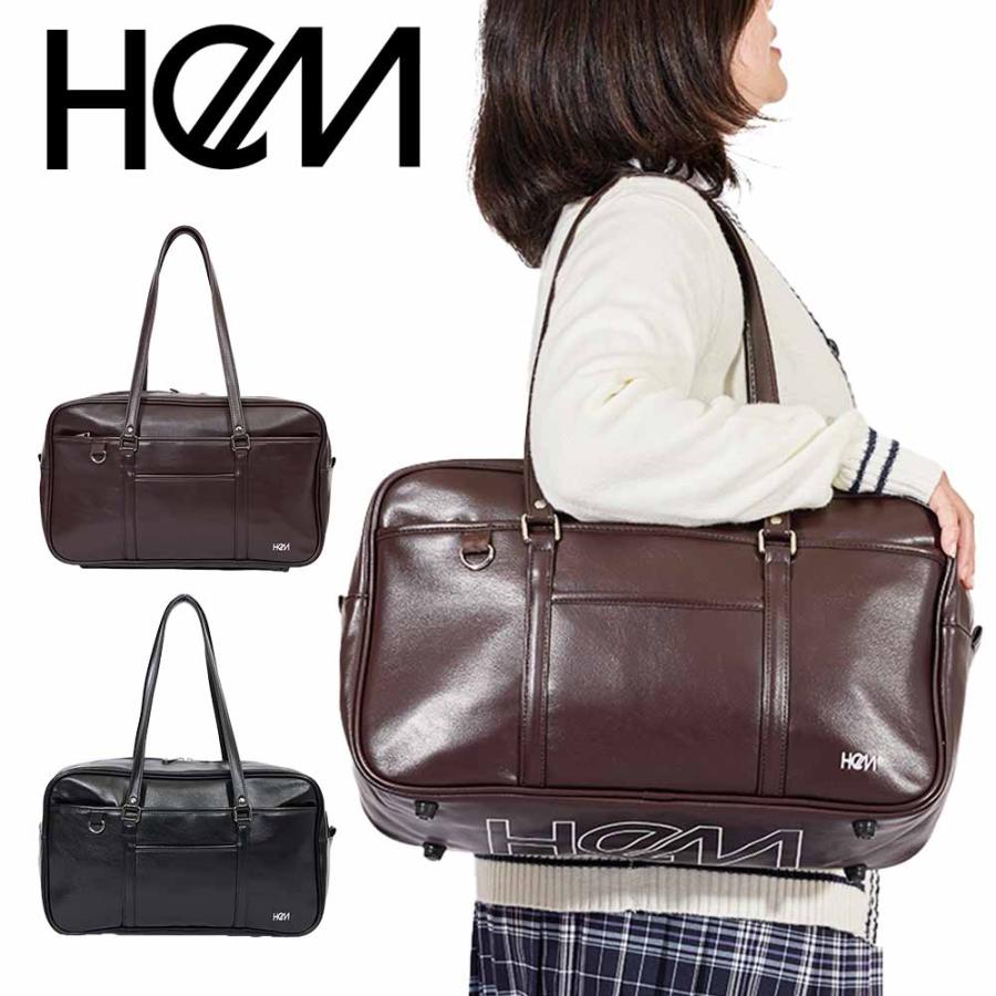 HeM(バッグ) HeM ヘム スクールバッグ 合皮 A4 女子 中学生 HeM(バッグ) HeM ヘム スクールバッグ 合皮 A4 女子 中学生