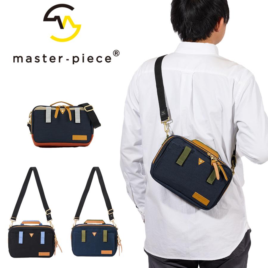 MASTER-PIECE マスターピース 2way レザー ショルダー 黒 master-piece マスターピース ショルダーバッグ バッグ