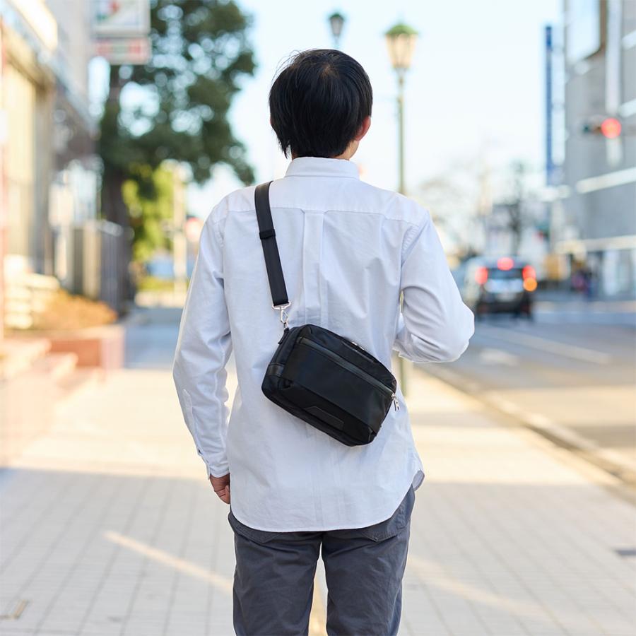 【美品】マスターピース ショルダーバッグ サコッシュ プログレス ブラック master-piece マスターピース サコッシュ バッグ ショルダー