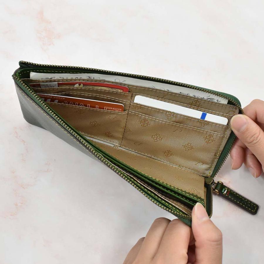 Dakota（ダコタ） 長財布 財布 レディース トリコローレ L字ファスナー