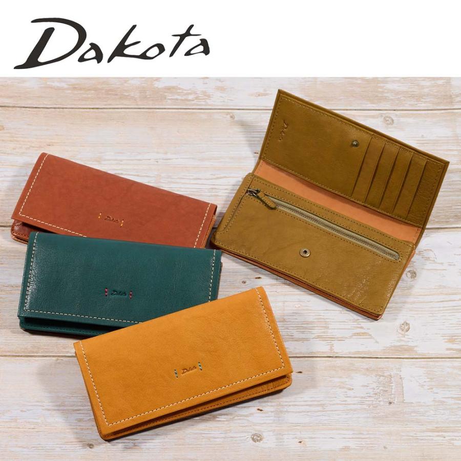 Dakota（ダコタ） 長財布 レディース ピアッタ かぶせ型 財布 薄い