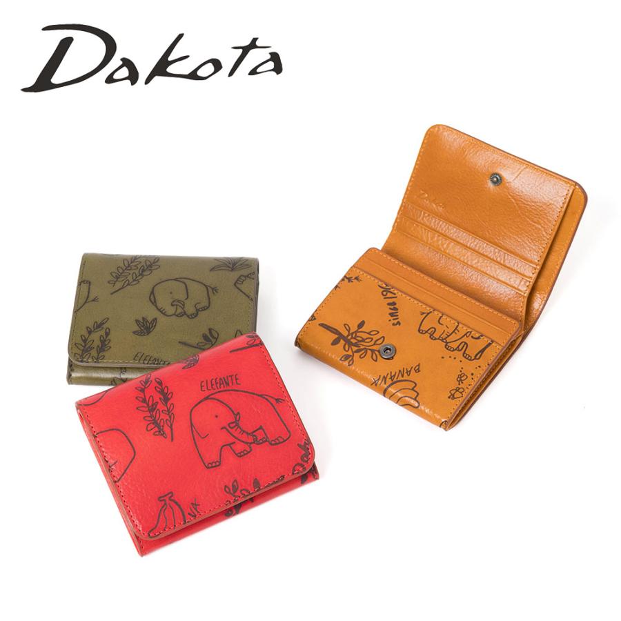 Dakota（ダコタ） 財布 二つ折り レディース エレファンテ 二つ折り
