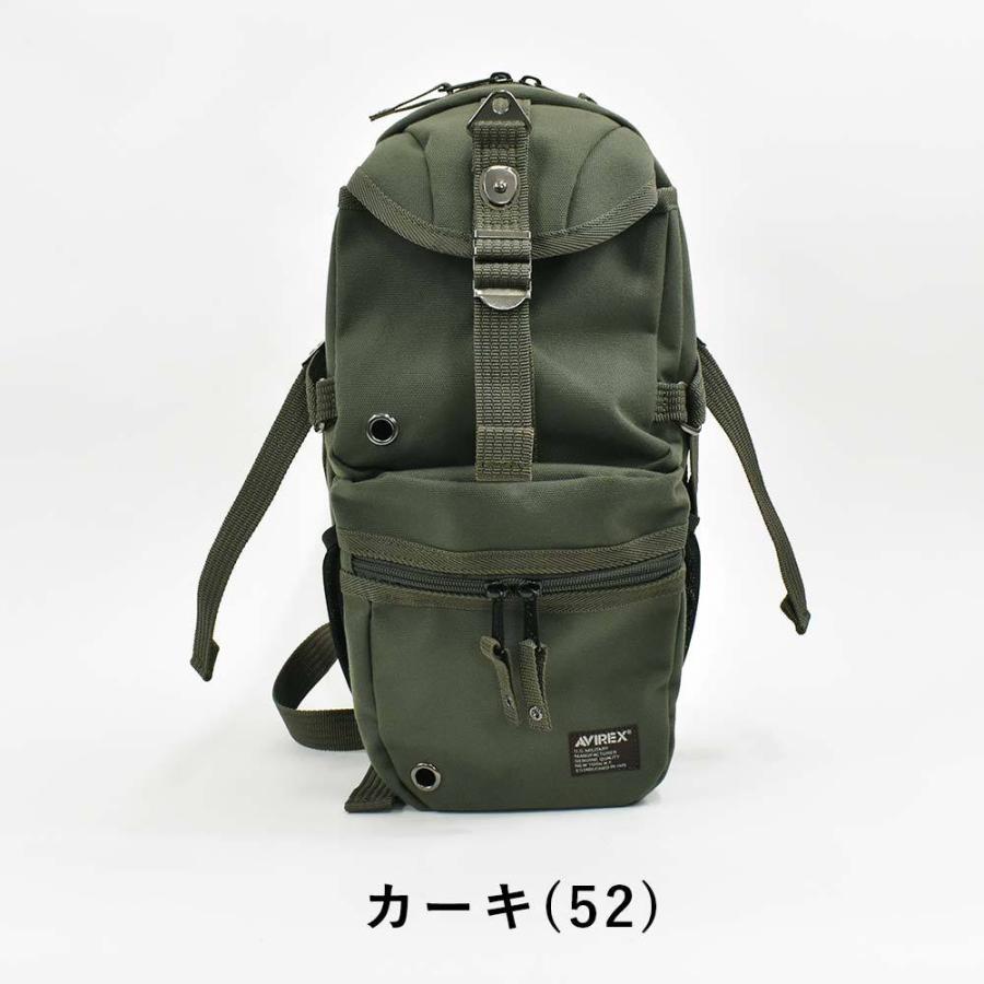 AVIREX（アヴィレックス） ボディバッグ メンズ レディース 大容量 B5