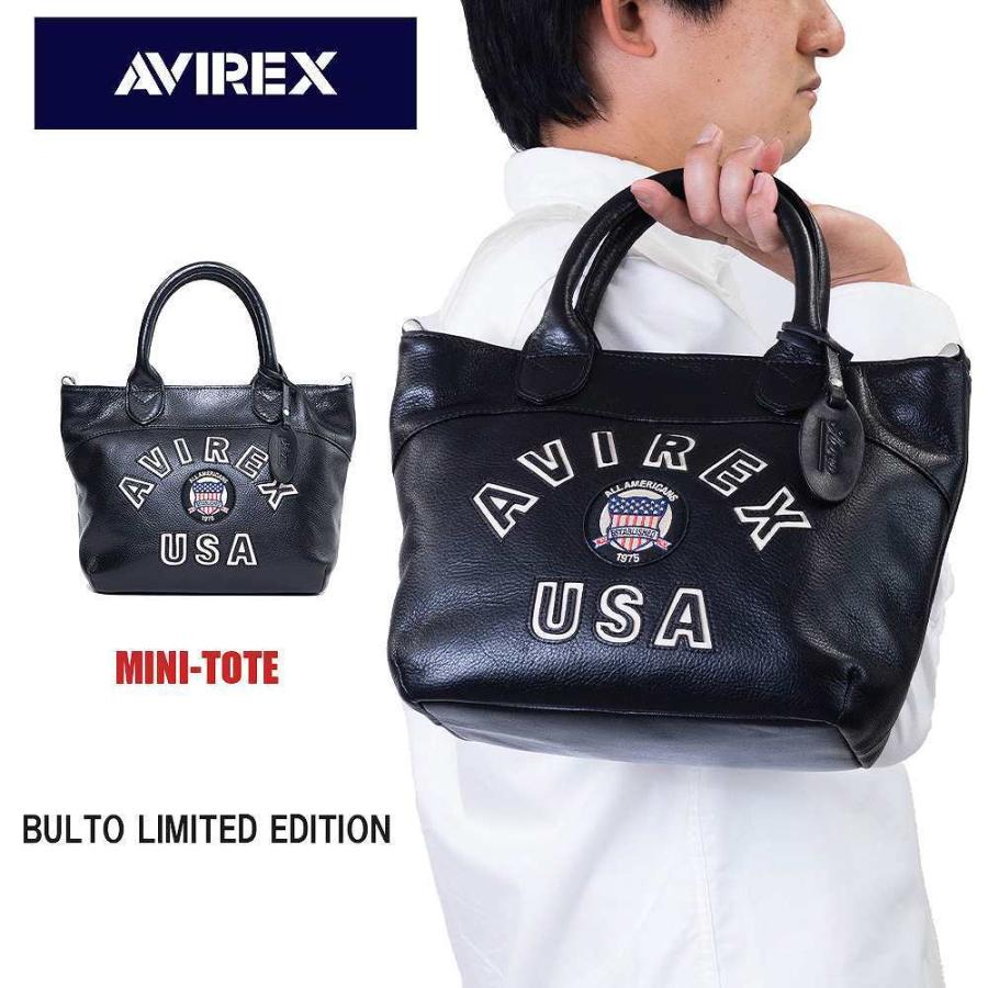 AVIREX アビレックス ミニトート 本革 ショルダーバッグ MINI AVIREX アビレックス ミニトート 本革 ショルダーバッグ MINI
