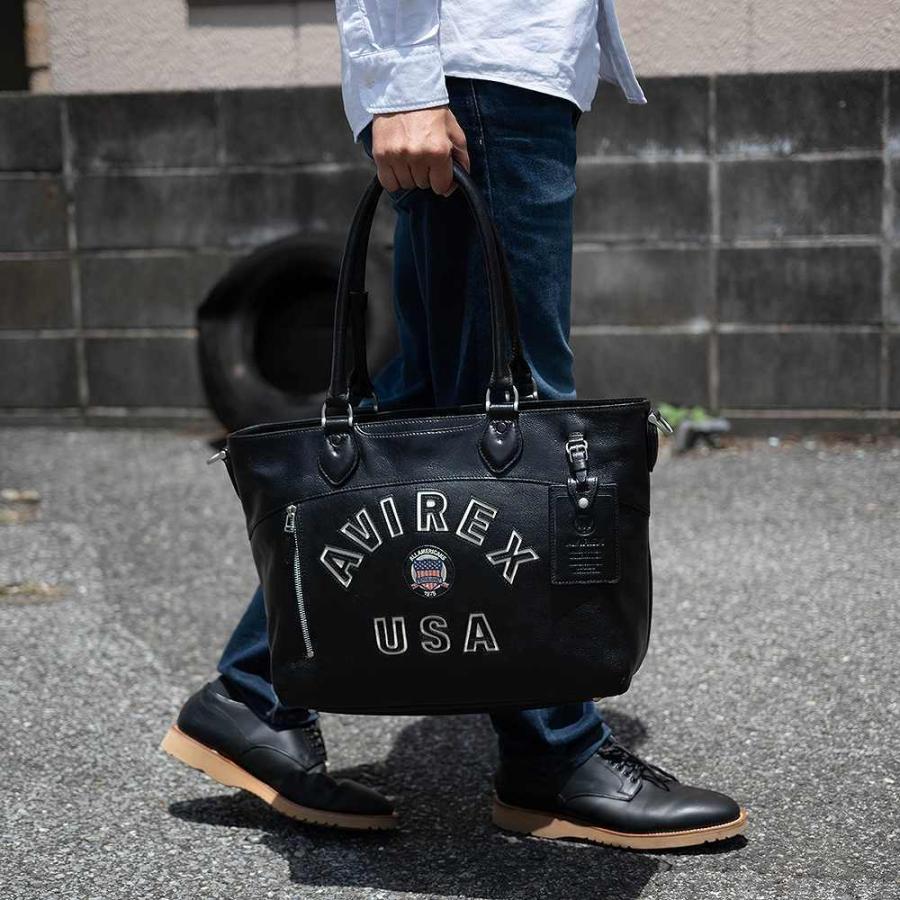 AVIREX アビレックス トートバッグ 本革 2WAY TOTE ブルト AVIREX アビレックス トートバッグ 本革 2WAY TOTE ブルト