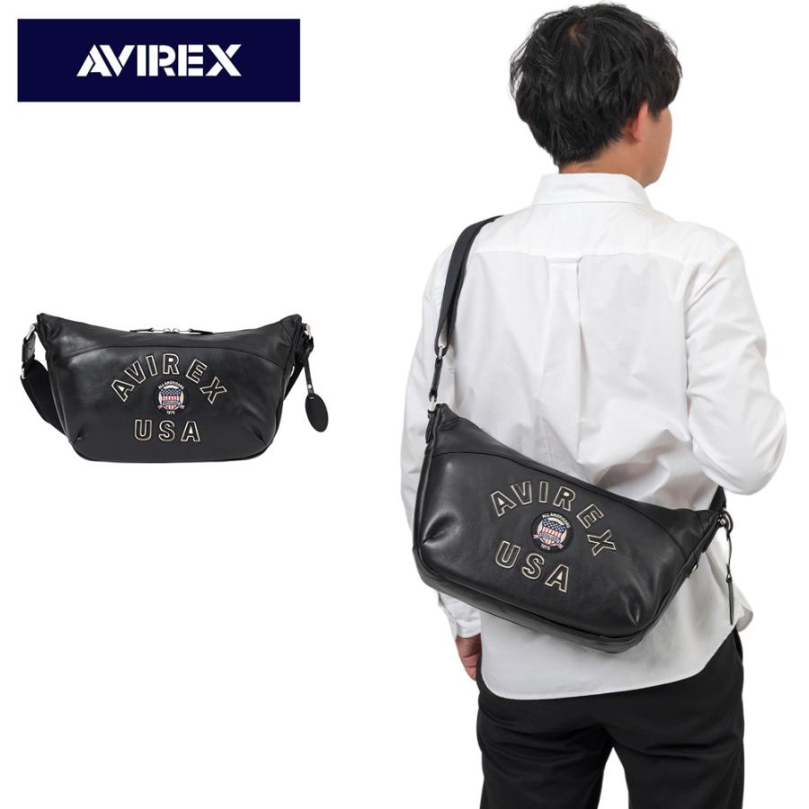 AVIREX アビレックス ショルダーバッグ 本革 ブルト リミテッド