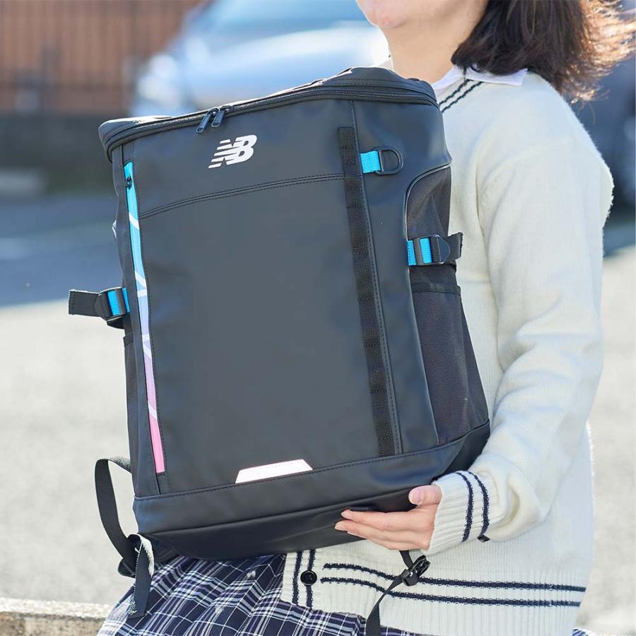 ニューバランス リュック 通学 限定カラー new balance 30L A3 ボックス型 リュックサック 男子 女子 中学生 高校生 女子高生 メンズ レディース 2024 新作｜kaban-aiwa｜10