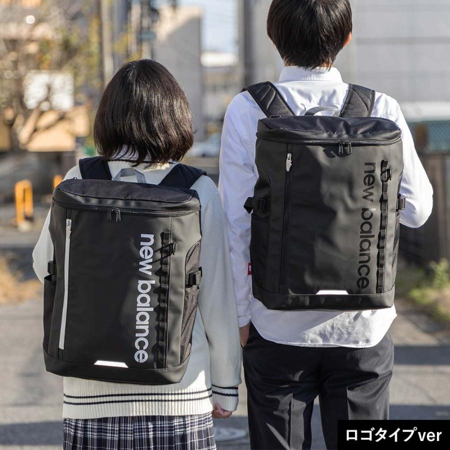 ニューバランス リュック 通学 new balance 30L A3 ボックス型 リュックサック 男子 女子 中学生 高校生 女子高生 メンズ レディース 2024 新作｜kaban-aiwa｜09